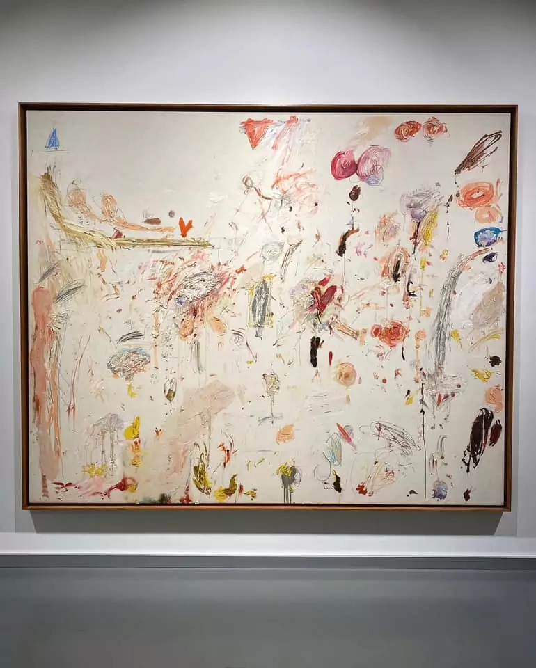Cy Twombly, Untitled’, 1961. photo by Brett Gorvy