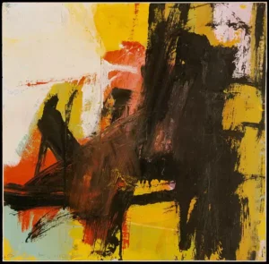 Franz Kline, Black Reflections, 1959