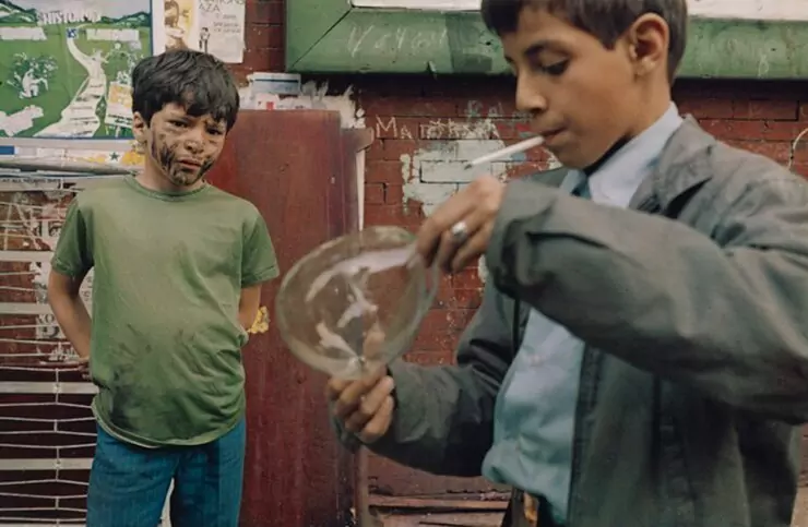 Helen Levitt, New York, 1972, dye imbibition print , Patrons' Permanent Fund