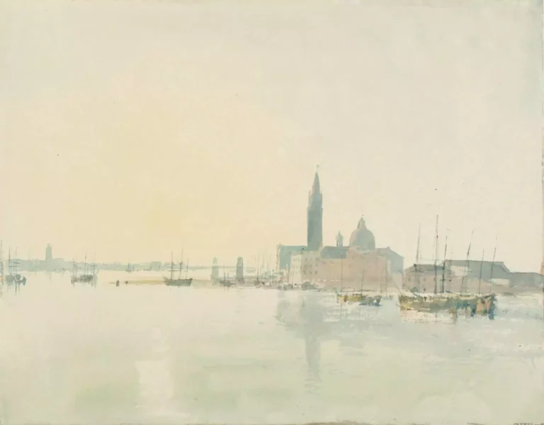 J.M.W. Turner, Venice San Giorgio Maggiore - Early Morning, 1819