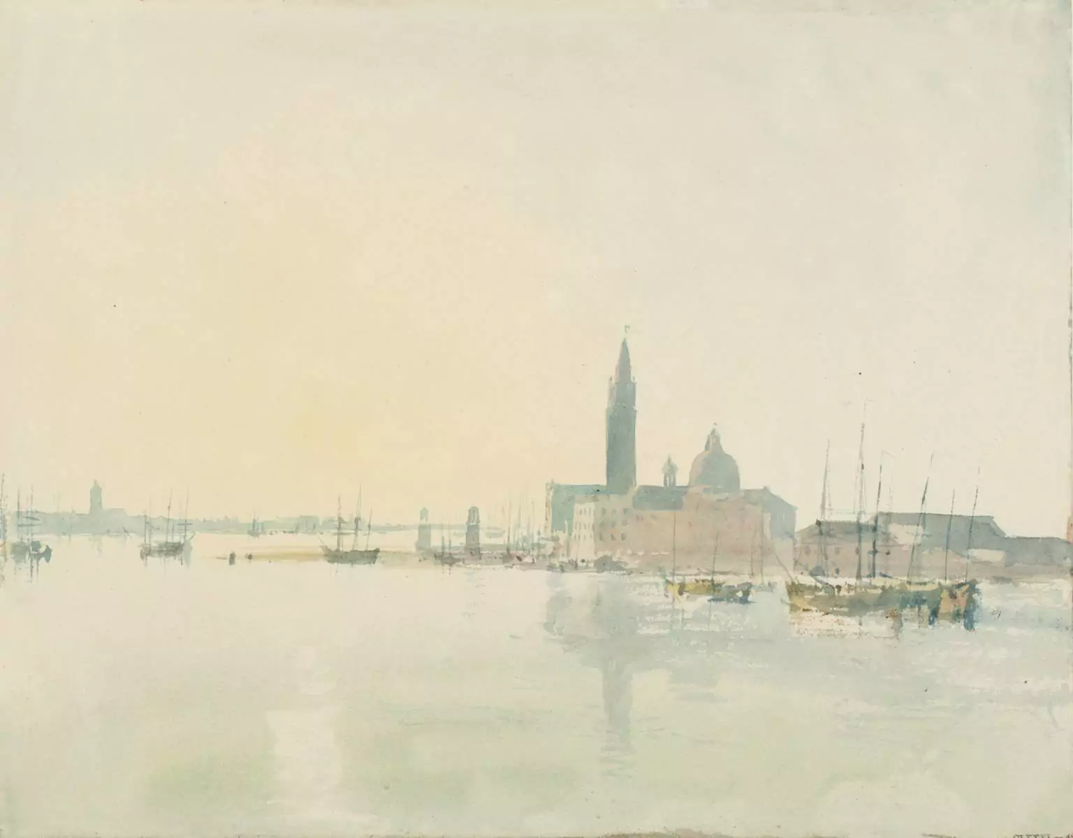 J.M.W. Turner, Venice San Giorgio Maggiore - Early Morning, 1819