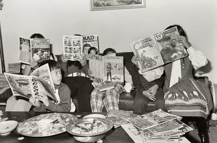 Michael Jang, Study Hall, 1973, gelatin silver print, Charina Endowment Fund