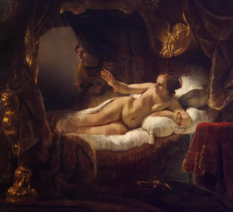 Rembrandt van Rijn, Danae, between 1636 and 1643