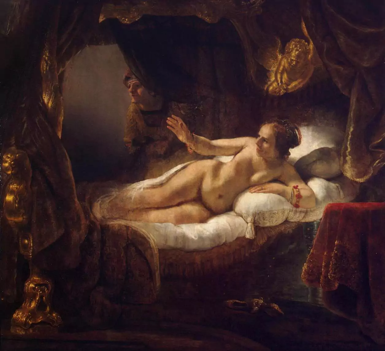 Rembrandt van Rijn, Danae, between 1636 and 1643