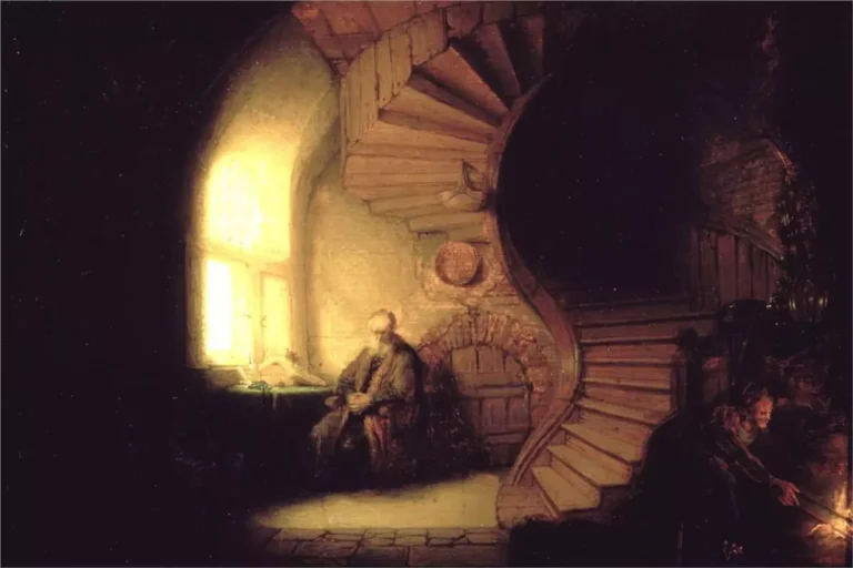Rembrandt, Philosopher in Meditation, 1632