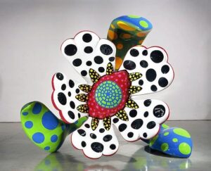 Yayoi Kusama, Flowers That Bloom at Midnight, S1B, 2009