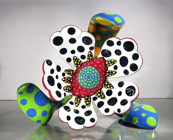 Yayoi Kusama, Flowers That Bloom at Midnight, S1B, 2009
