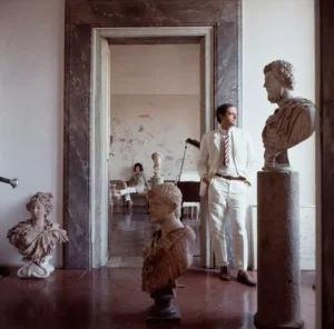 Cy Twombly home in Rome, 1966