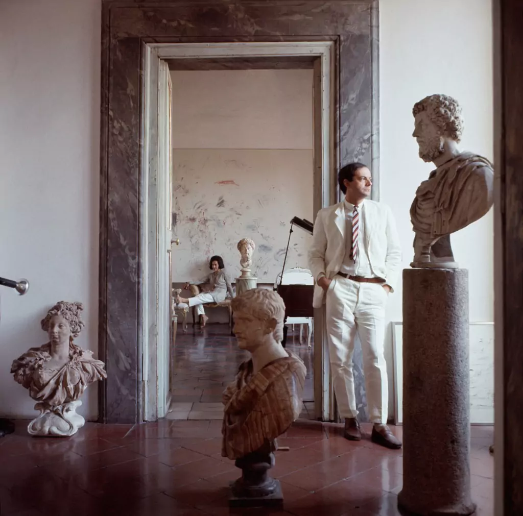 Cy Twombly home in Rome, 1966