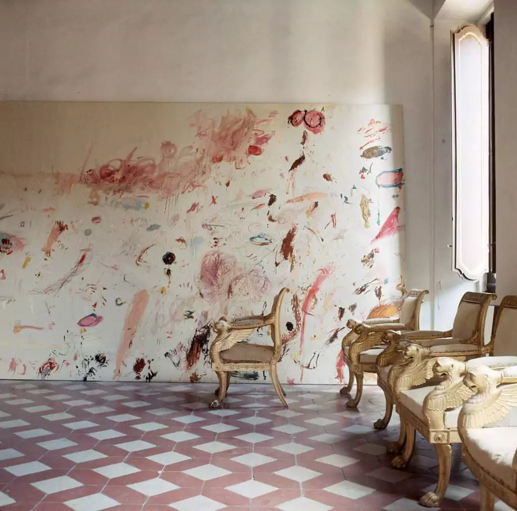 Cy Twombly home in Rome, 1966