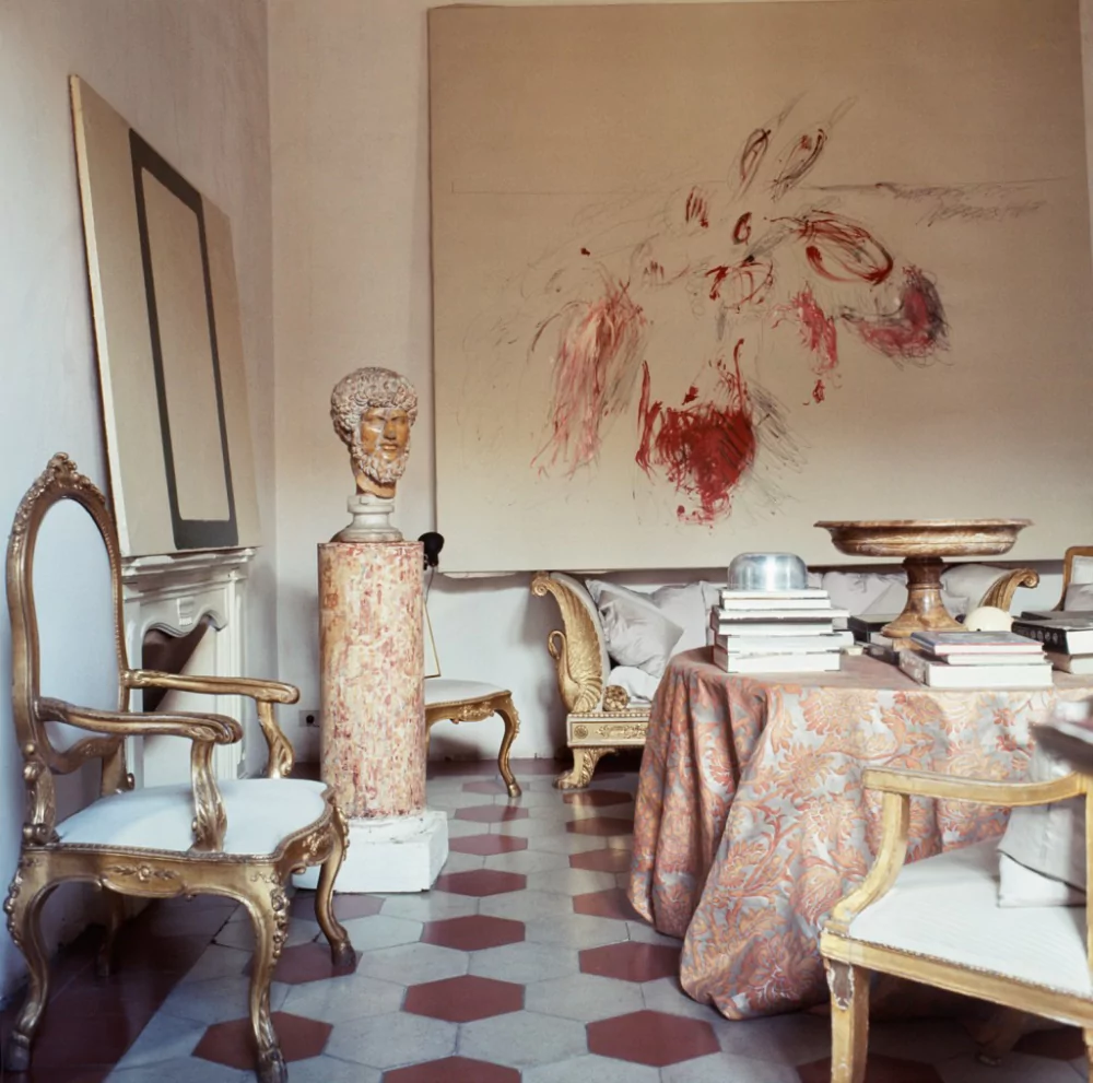Cy Twombly home in Rome, 1966