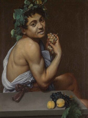 Caravaggio, "Self-portrait as Bacchus", Galleria Borghese