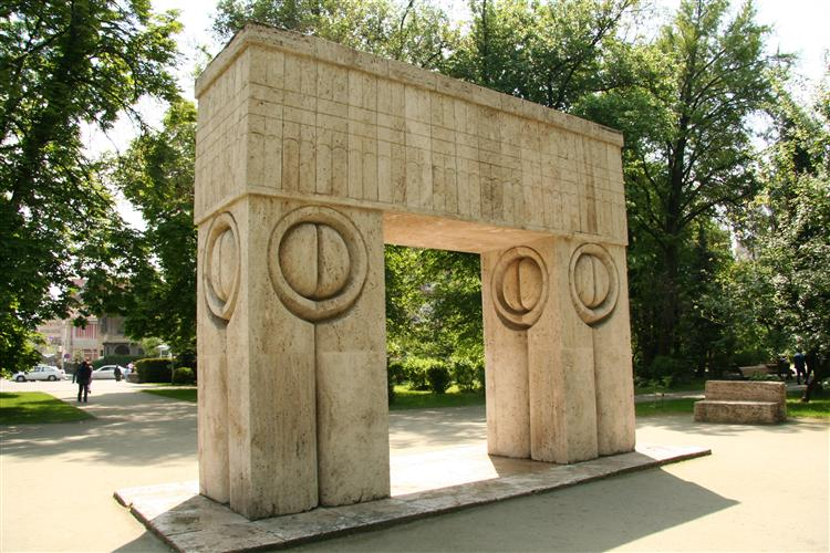 Constantin Brancusi, Gate of the Kiss