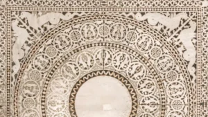 the restoration of “Madre Terra” mosaic
