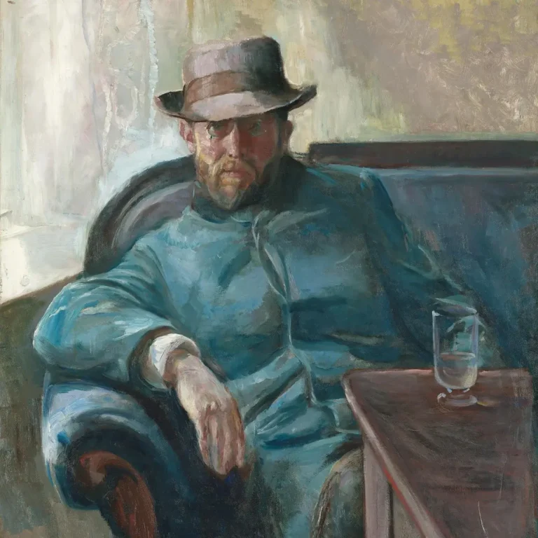 Edvard Munch, Portrait of Hans Jaeger 1889, The National Museum, Oslo
