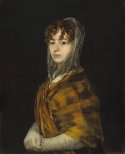 Francisco Goya, Portrait of Señora Sabasa Garcia, c. 1806, oil on canvas, National Gallery of Art, Washington DC