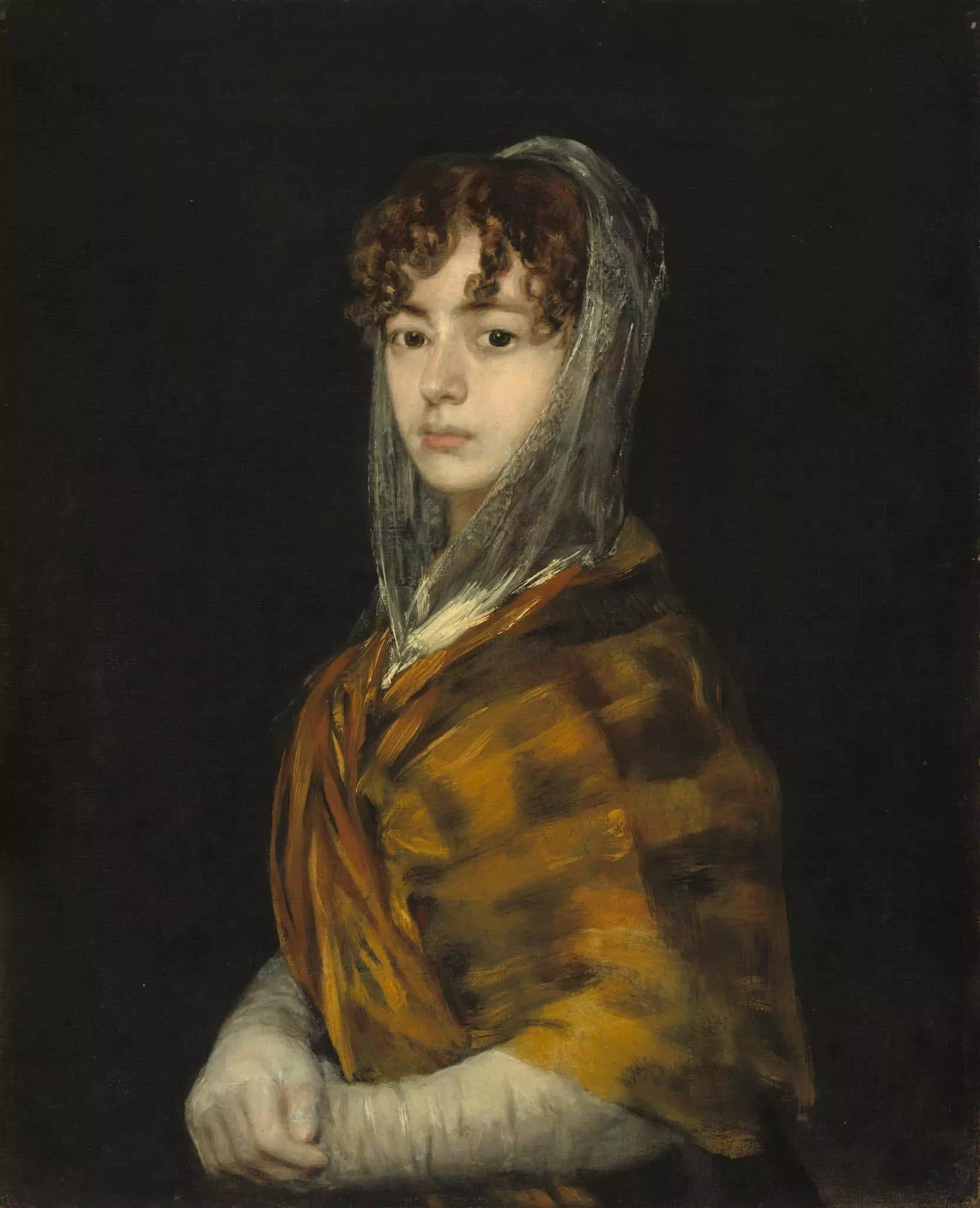 Francisco Goya, Portrait of Señora Sabasa Garcia, c. 1806, oil on canvas, National Gallery of Art, Washington DC