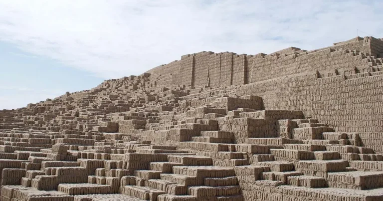 Huaca Pucllana Pyramid in Peru