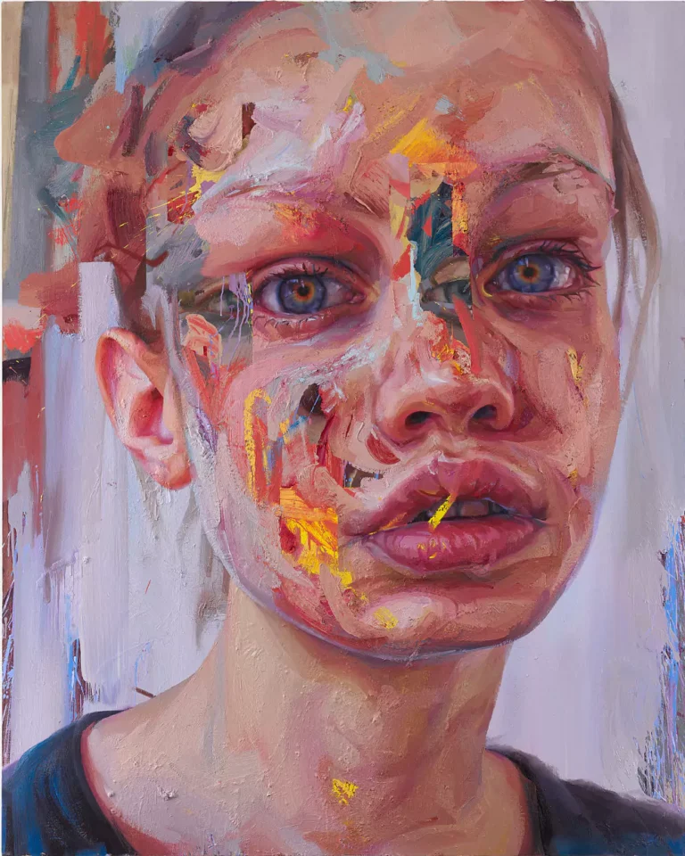 Jenny Saville, Gaze, 2021–2024 Private collection © Jenny Saville