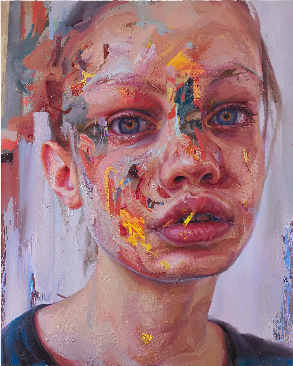 Jenny Saville, Gaze, 2021–2024 Private collection © Jenny Saville