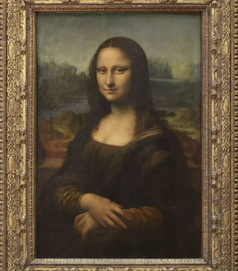 Leonardo da Vinci, Portrait of Lisa Gherardini, wife of Francesco del Giocondo, known as the Mona Lisa or Monna Lisa, detail, 1503 - 1519, Louvre