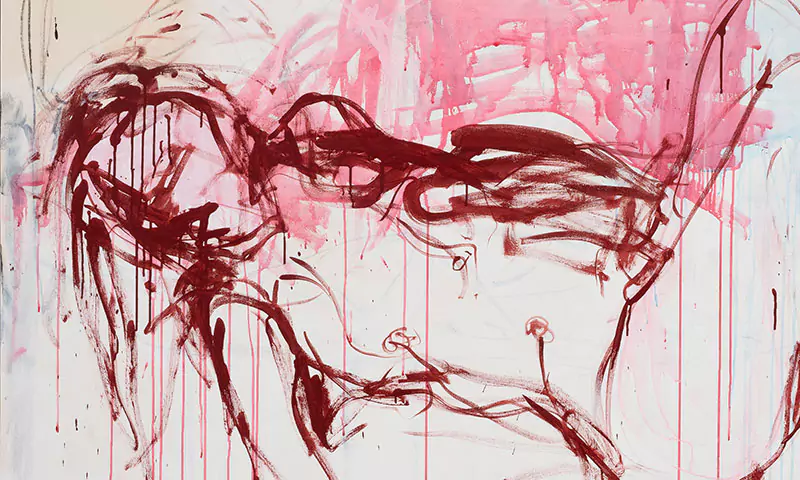 Tracey Emin, I waited so Long (det.), 2022. Photo-HV-Studio. Courtesy of the Artist and Xavier Hufkens, Brussels ©Tracey Emin