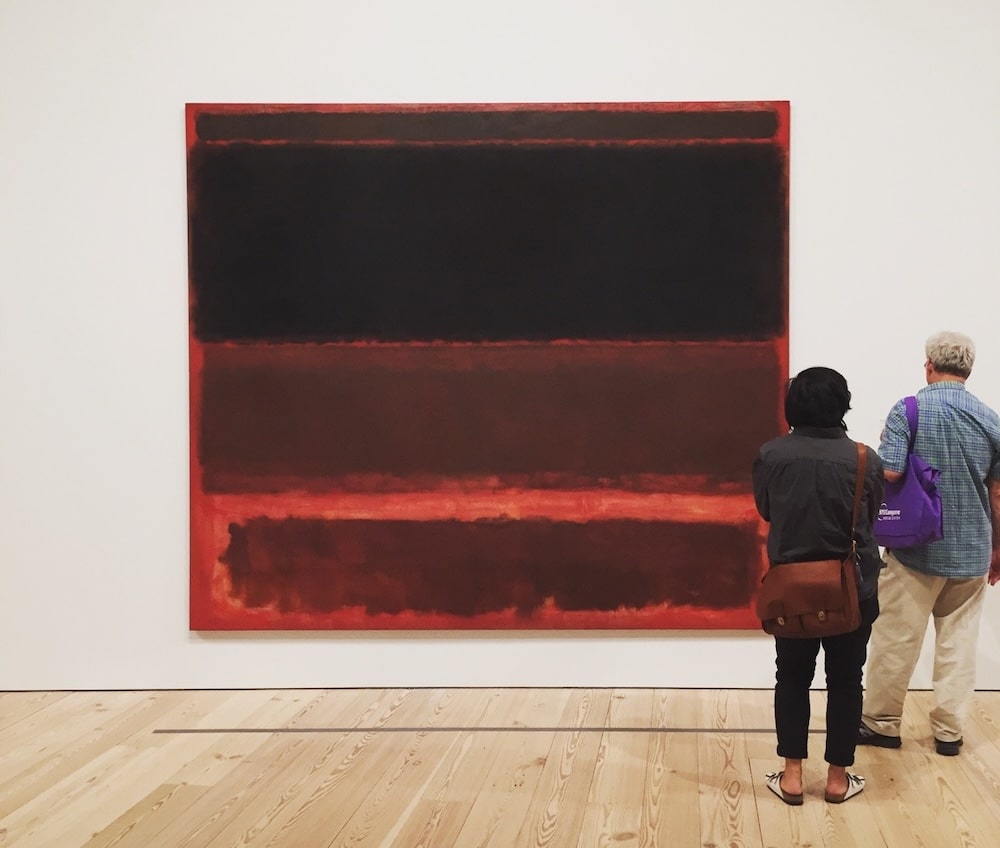 Mark Rothko, Four Dark Reds, 1958, Oil on Canvas, Whitney Museum of American Art, New York