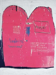 Jean-Michel Basquiat, Moses and the Egyptians, 1982, Guggenheim, Bilbao