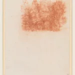 Leonardo da Vinci, Birch Copse, Red Chalk on Paper, 19 cm x 15 cm, c. 1500, Royal Collection Windsor