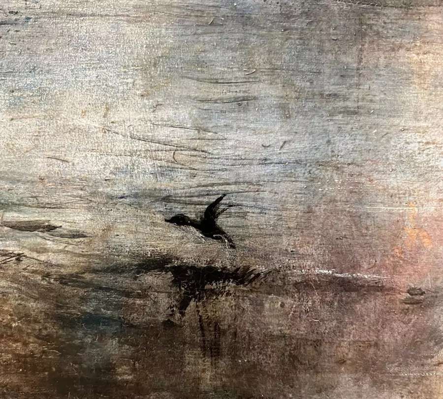 J. M. W. Turner, detail of the 'Peace - Burial at Sea', 1842